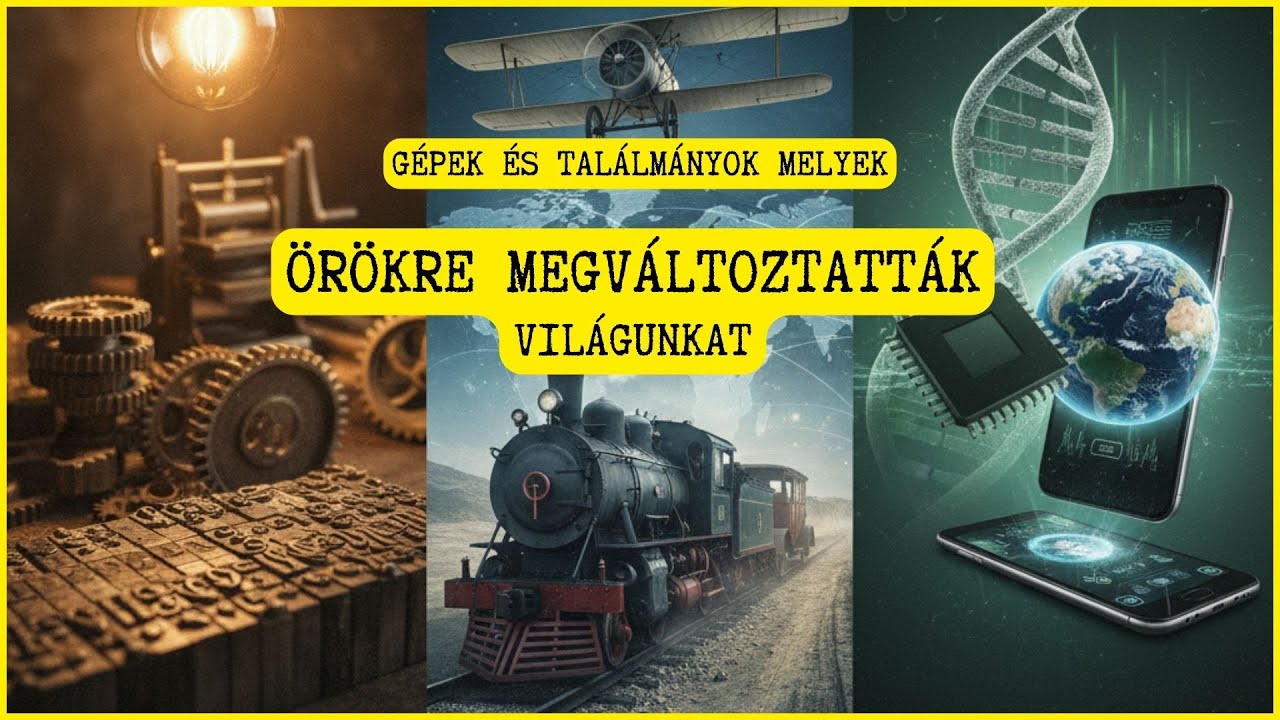 Találmányok melyek örökre megváltoztatták a világot