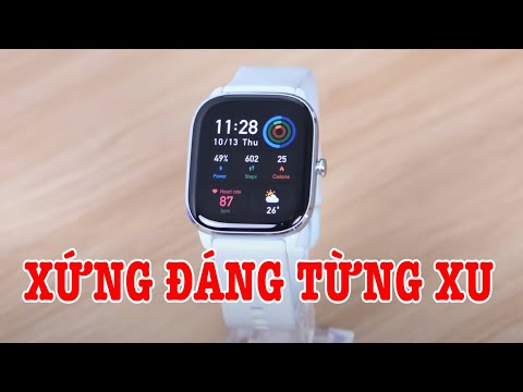 Trên tay Amazfit GTS 4 Mini đồng hồ giá rẻ xứng đáng từng xu bỏ ra