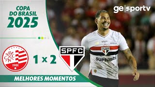 Thumbnail for NÁUTICO 1 X 2 SÃO PAULO | MELHORES MOMENTOS | 3ª FASE DA COPA DO BRASIL 2025 | ge.globo