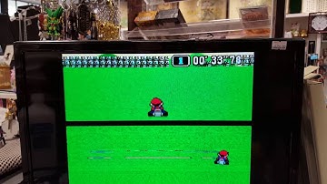 SNES with a dying PPU - Mode 7 corruption