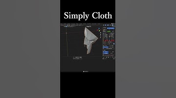 Blenderのアドオン「Simply Cloth」の紹介動画です。概要欄にURLがあります。#blender #addon #simplycloth