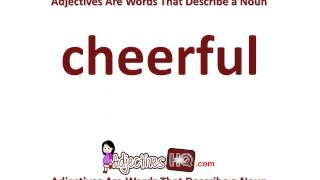Character Traits - Adjective Poster