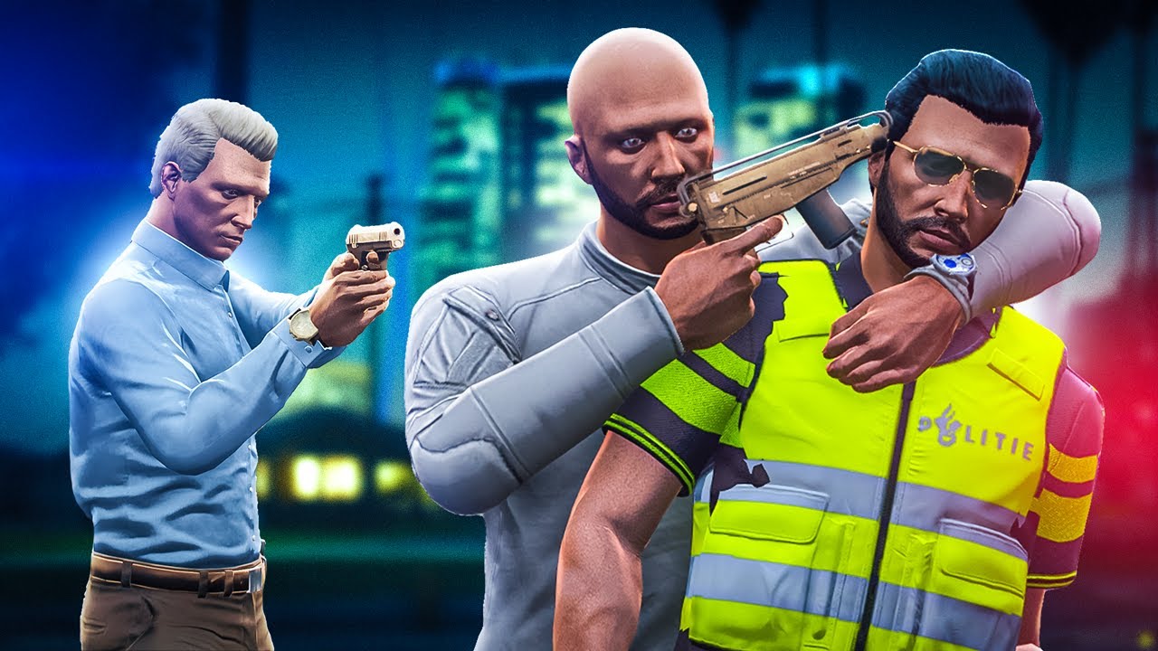 Badr Hari Gijzelt 33 Agenten In Een Politie Bureau..👮🏽‍♂️ (GTA RP)