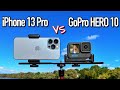 GoPro HERO 10 Black VS iPhone 13 Pro Camera Comparison!