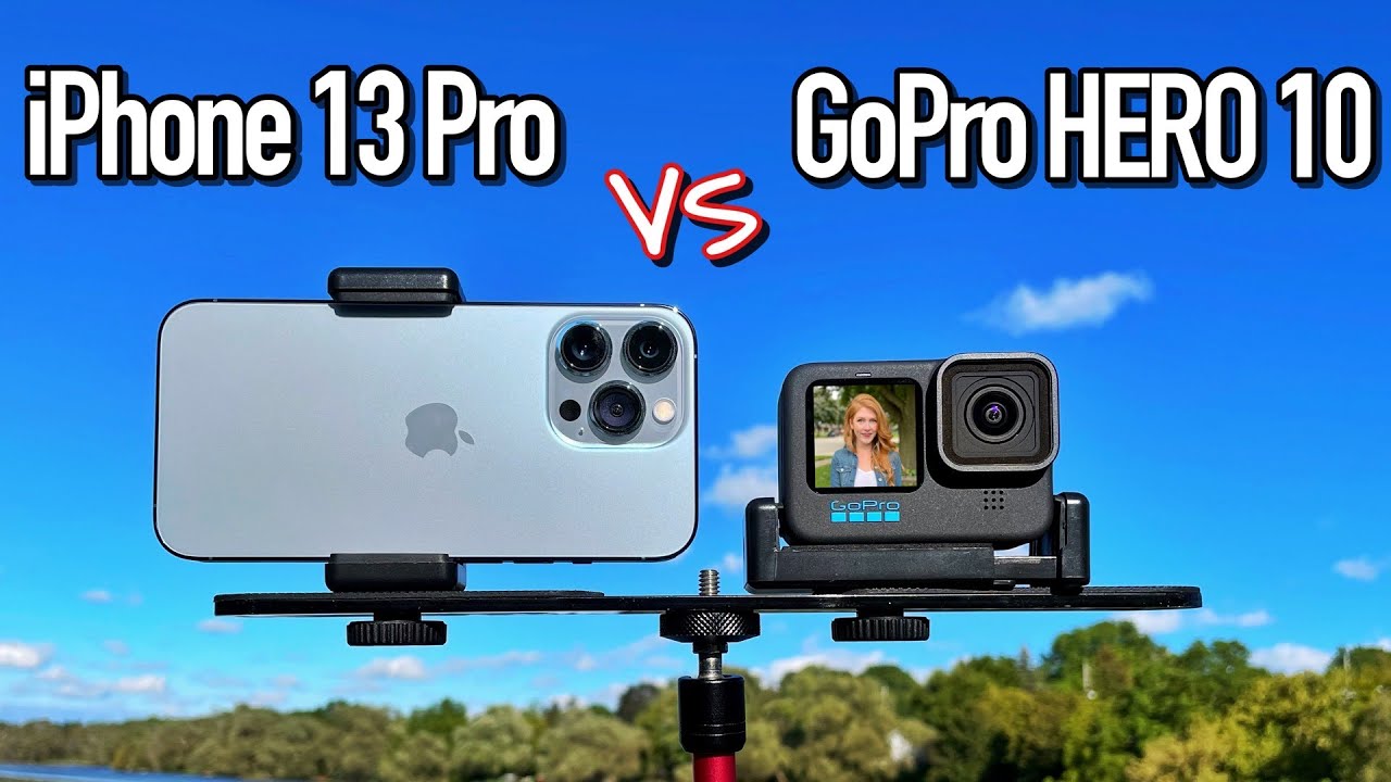 GoPro HERO 10 Black VS iPhone 13 Pro Camera Comparison!