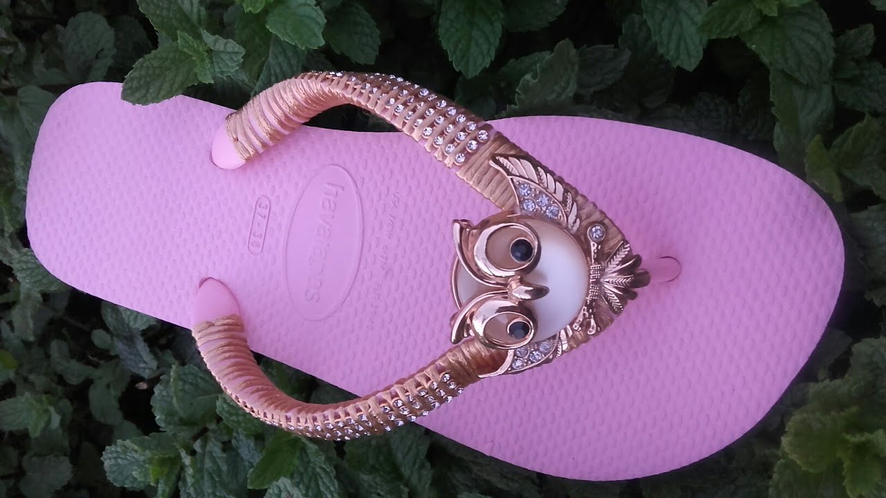 Acabamento perfeito para Chinelo com fio.