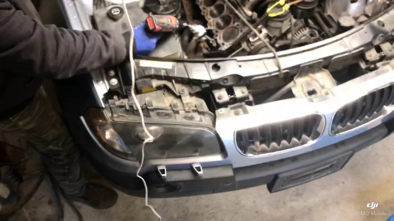 2005 BMW X3 top head work, Х3 работа с головкой.