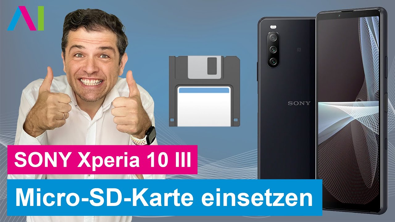 Fotos Auf Sd Karte Speichern Sony Xperia SONY Xperia 10 III - Micro-SD-Karte einlegen • 💾 • 📲 • 📈 • - YouTube
