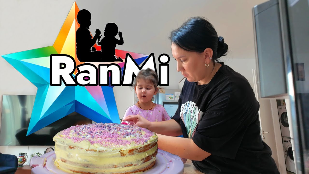 Pravimo rođendansku Jaffa Rainbow Tortu za našu Ajnu