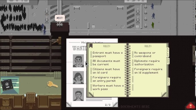 Sergiu Volda, Papers Please Wiki