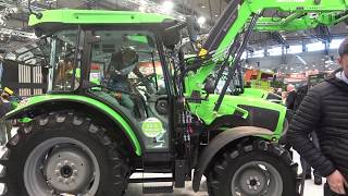 The DEUTZ FAHR 5080D tractor 2020