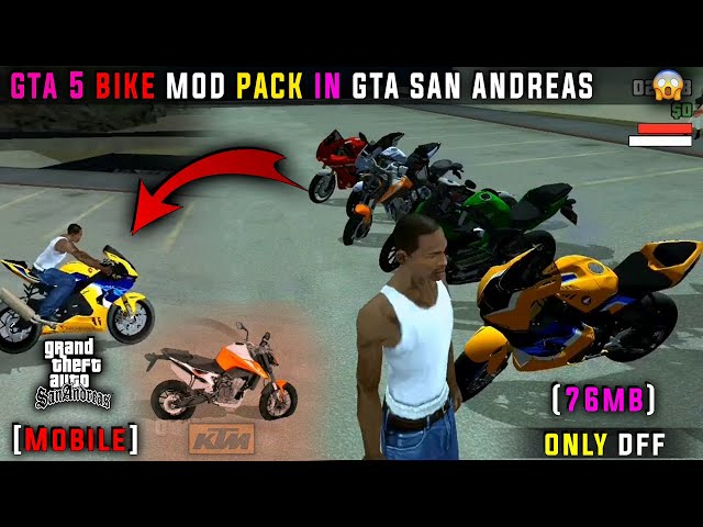 GTA SA - Mod Paraquedas Para Motos e Bicicleta V1 - GTA Na Faixa