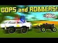 COPS and ROBBERS CHASE CHALLENGE!  - Scrap Mechanic Multiplayer Monday! Ep 85