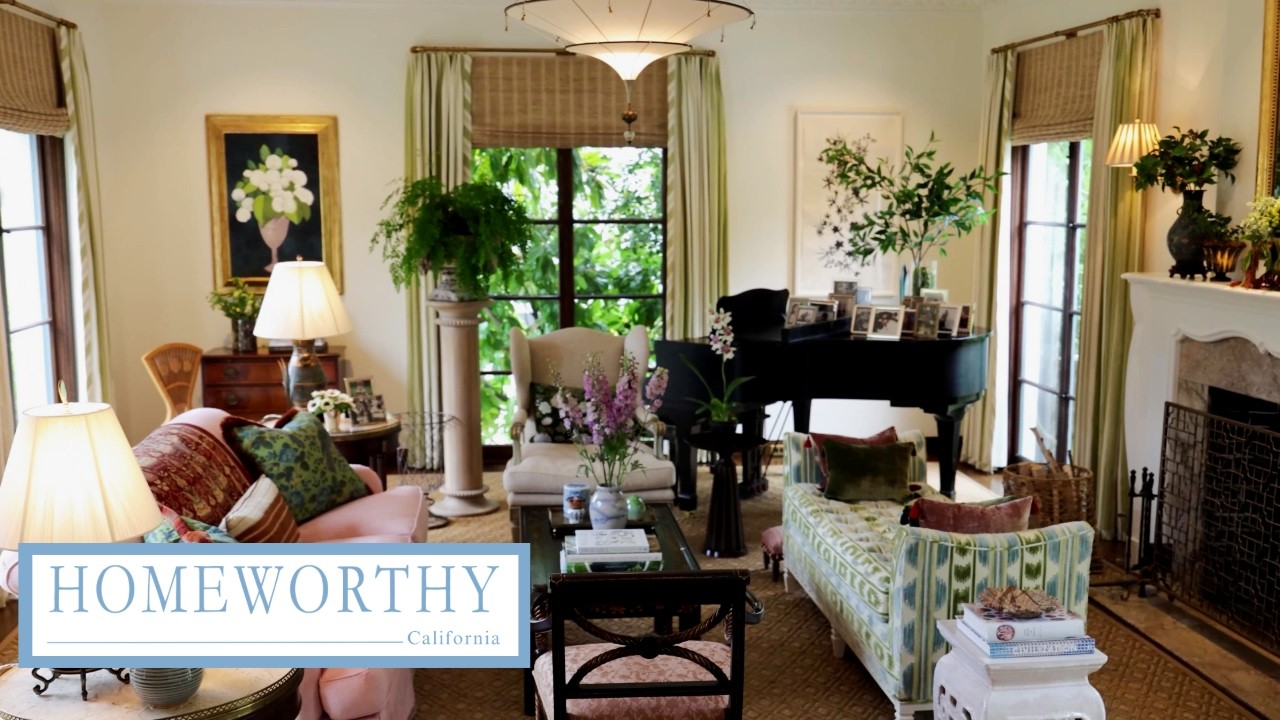 Ухоженный дом в районе залива Сан-Франциско и прекрасный сад | Экскурсия по домам Калифорнии