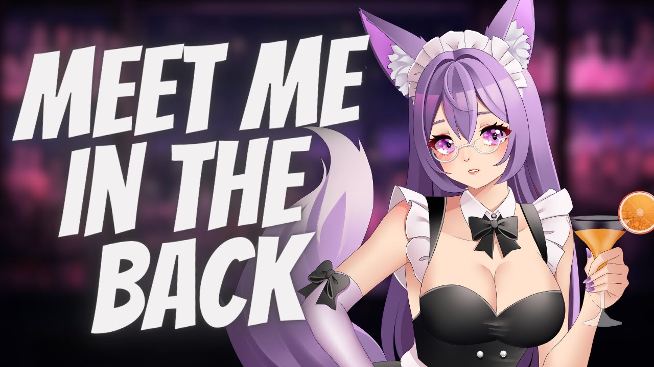 Flirty kitsune barmaid cuddles you after hours (F4A) [ASMR] [Tail brushing]  [Close speaking]