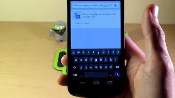 Sneak Peek: Android 4.2 "Gesture Typing" Keyboard