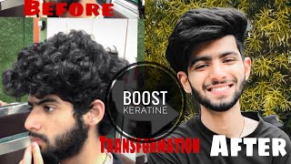 Keratine hair treatment detailed Vlog| Boost keratine!?| Curly to straight hair| Stunners Salon.