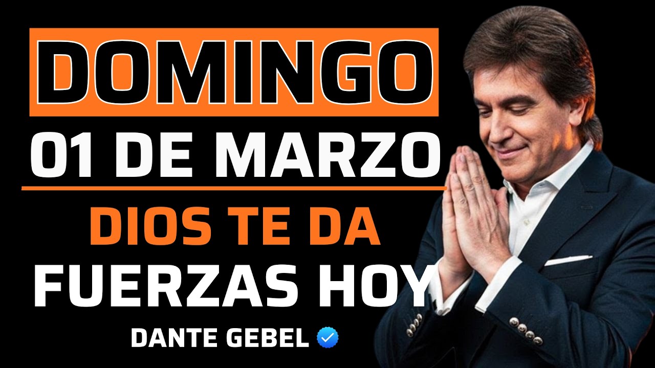 EMPIEZA EL DOMINGO CON FE | Cuando No Puedes Más, Dios Te Da Fuerzas Hoy | Dante Gebel