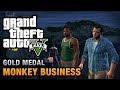 GTA 5 - Mission #54 - Monkey Business [100% Gold Medal Walkthrough]