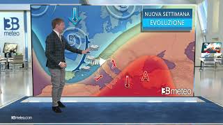 Tendenza meteo per l'inizio della prossima settimana