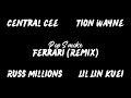 Ferrari (Remix) ft. Lil Lin Kuei, Russ Millions, Central Cee & Tion Wayne (Audio)