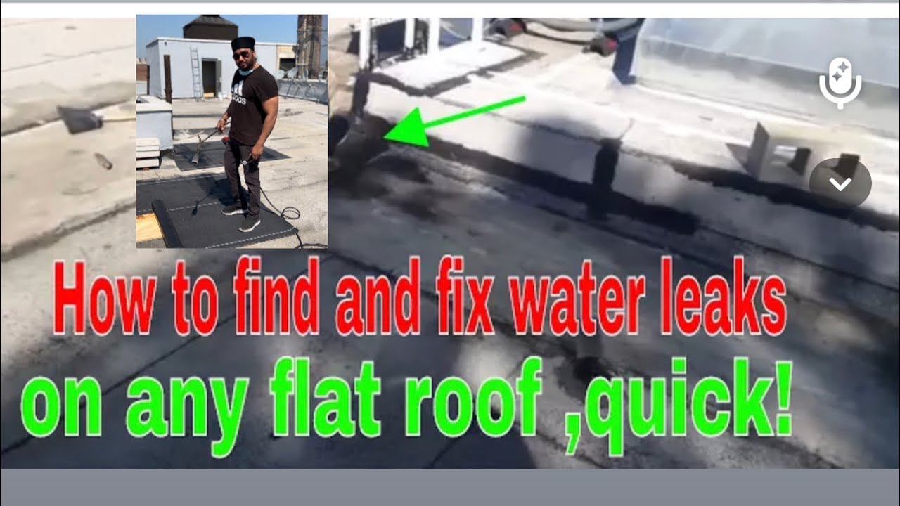 How to repair roof and drain job. Grs construction ny inc YouTube