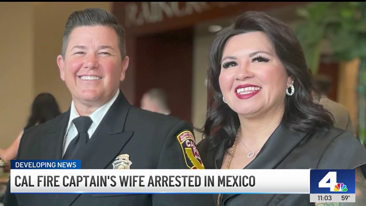 Slain Cal Fire captain's wife arrested in Mexico - YouTube