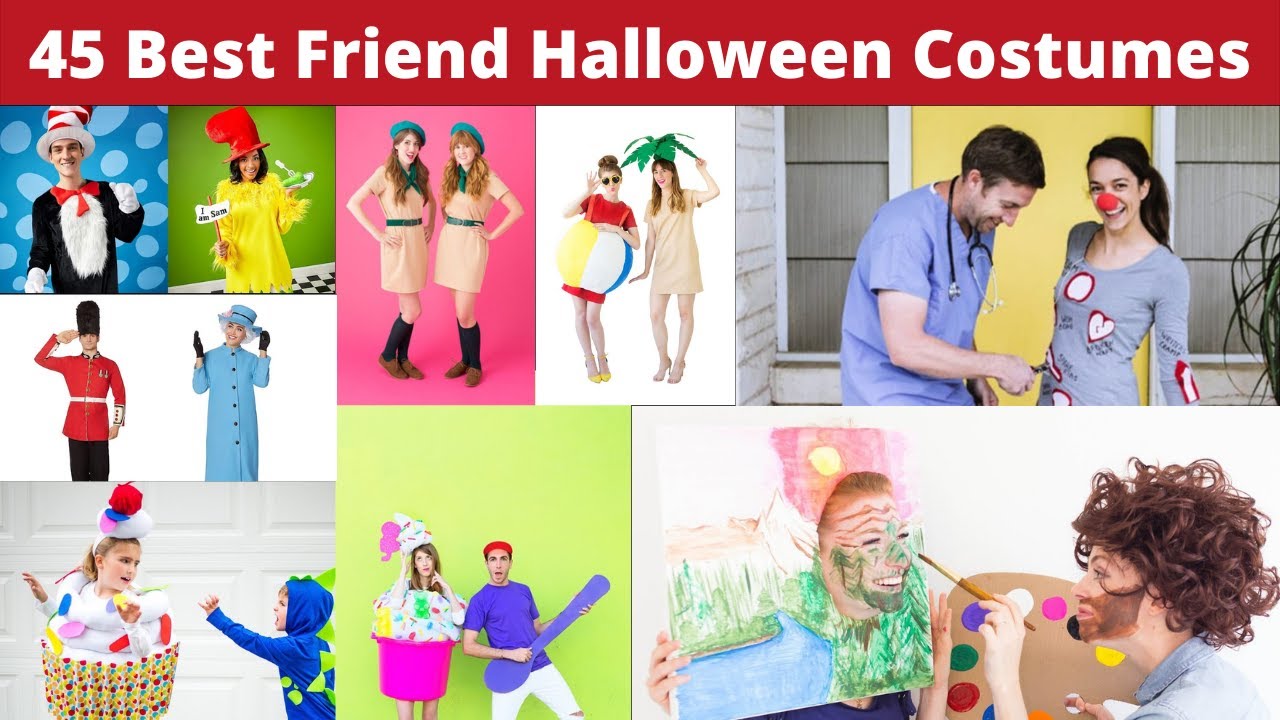 45 LastMinute Best Friend Halloween Costumes Ideas LastMinute Costume Ideas Halloween 2021