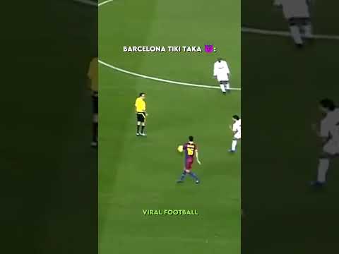 Barcelona Tiki Taka 🔥🤯