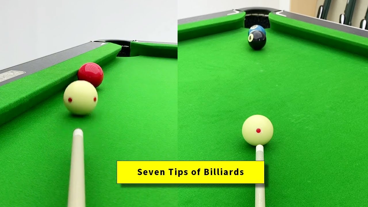 Learn the seven skills of billiards, play without worry!