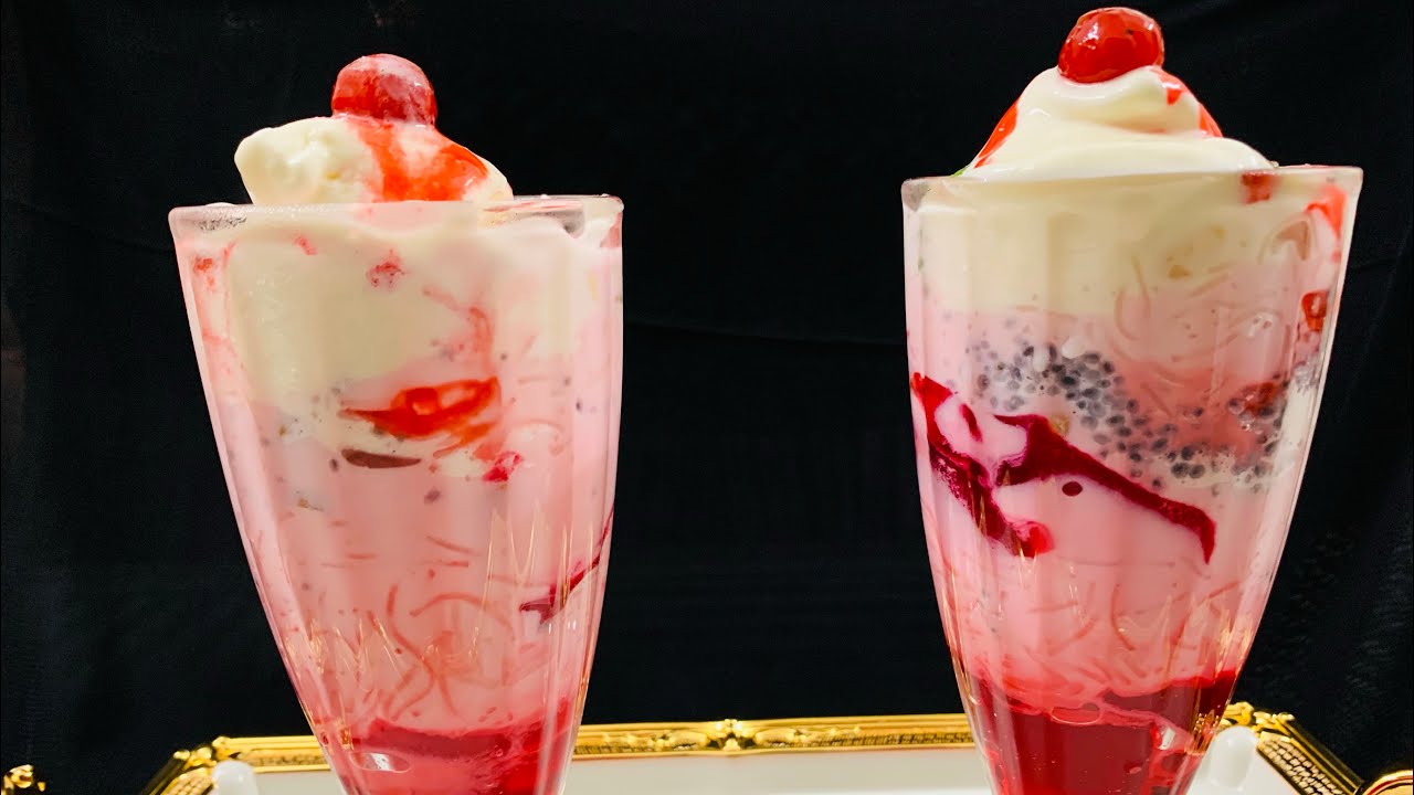 Royal Falooda Recipe | Falooda recipe by simmer and cook
