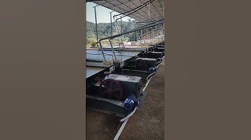 Gold ore dressing equipment, gold separation shaking table#goldselectionshaker #goldminer   #machine