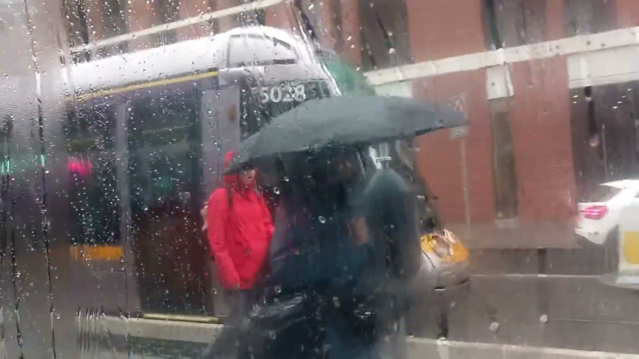 O'Connell GPO to Broombridge in Dublin City onboard LUAS tram no. 5018 🚊 on 21.7.2025