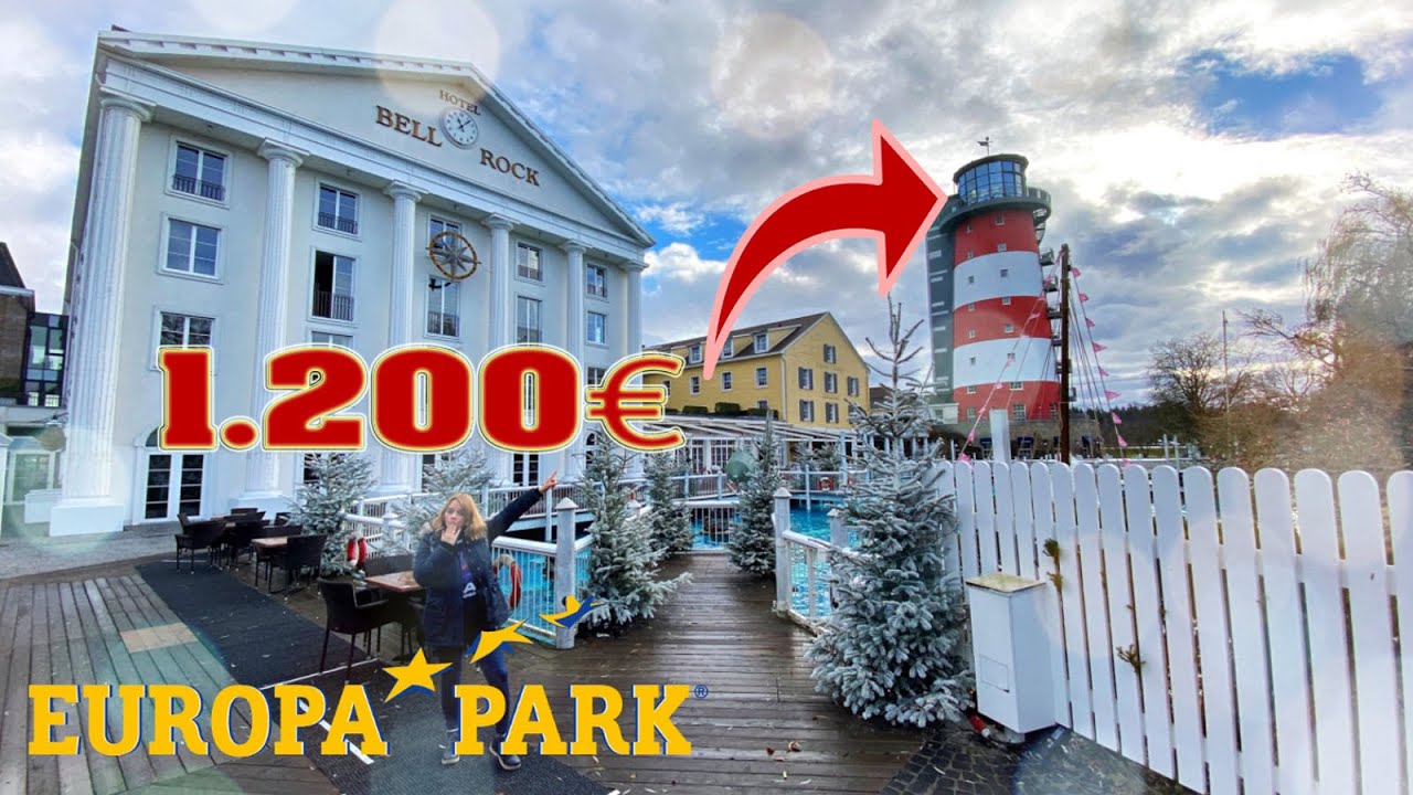 Europa-Park Hotel Bell Rock. Übernachten für 1.200€ im Leuchtturm😱