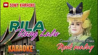 Download lagu RILA RANG LALU VOC UPIK MALAY KARAOKE || @sonykaraoke