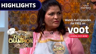 Kitchen Champion | किचन चैम्पियन | Bharti's Mom Versus Harsh's Mom