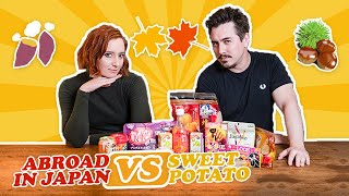 Trying Japanese Autumn Snacks with @AbroadinJapan