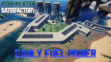 Your first Diluted Packaged Fuel Power Plant in SATISFACTORY - simple step by step build guide