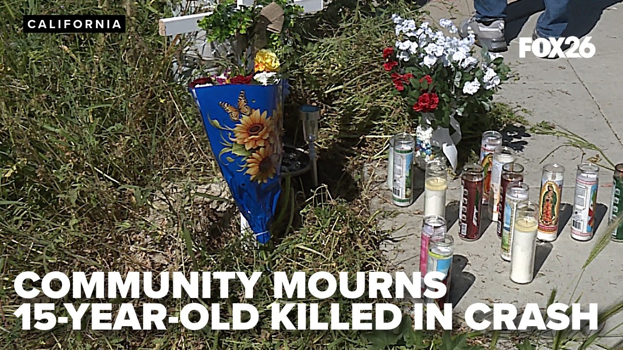 Community mourns 15-year-old killed in crash - YouTube