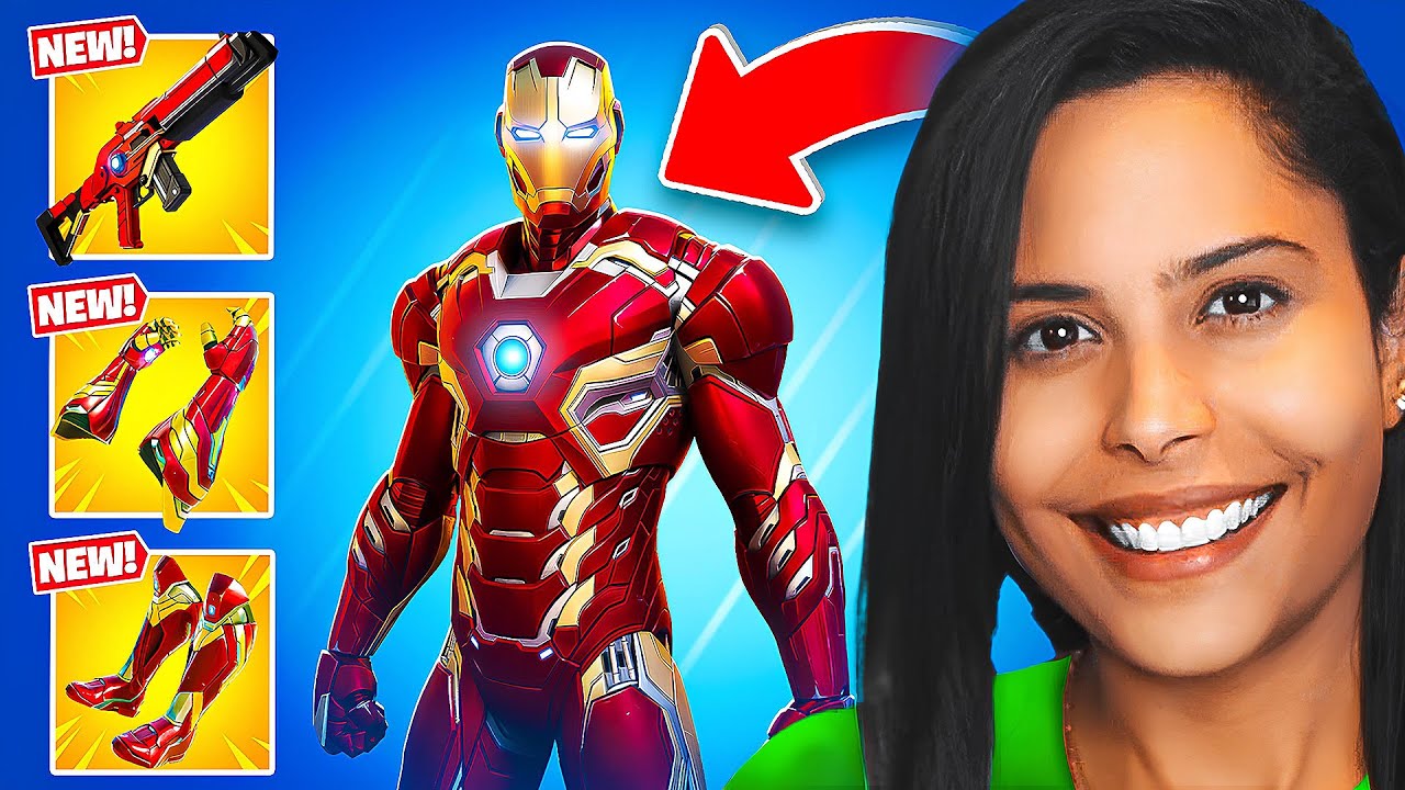 IRON MAN is NOW in Fortnite! (Best Update EVER!?)