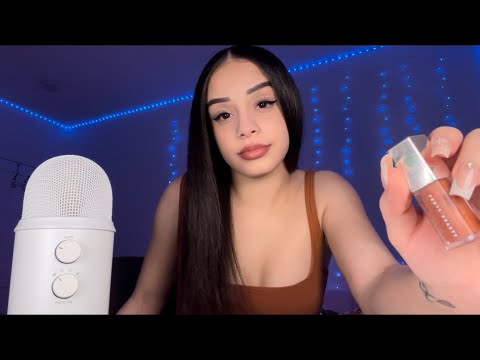 ASMR | KISSES for Sleep ♡ Mouth Sounds, Hand Sounds, Lipgloss Application 💄(up close, fast/slow)
