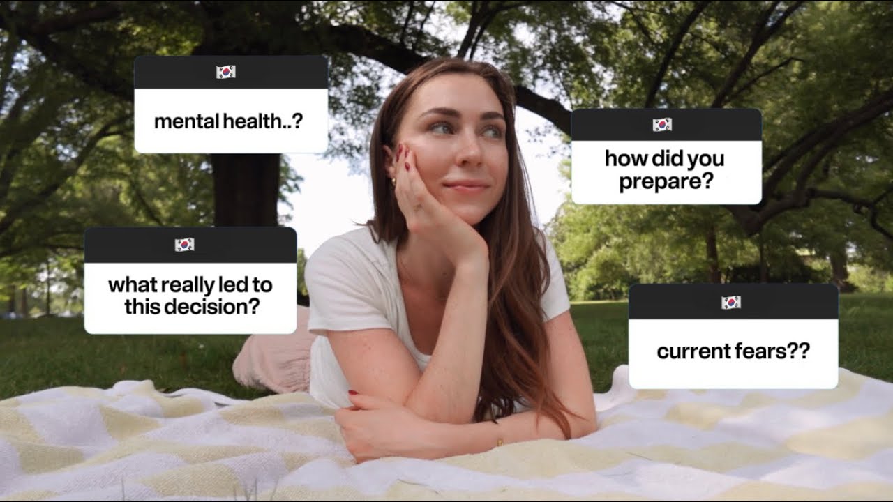 I Left Korea After 6 Years.. mental health, relationships, career plans