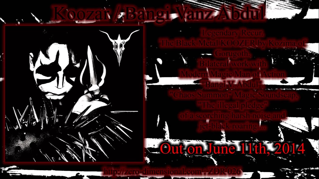 [ZDR 026] Koozar - Koozar / Bangi Vanz Abdul - YouTube