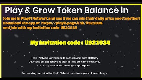 PlayFi Network mining App | How to Create PlayFi Network Account | Get Free 100 Unicoins