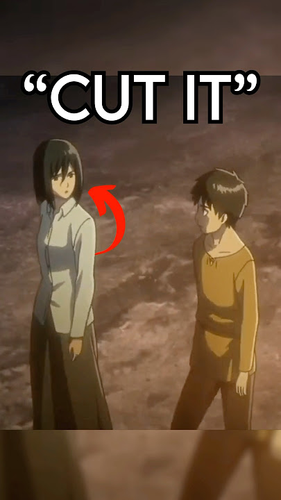 Eren DID NOT like Mikasa and Jean