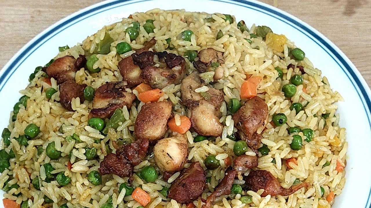 Come Rice Kitchen How to make fried rice/ fried rice and chicken recipe , come, join me ...