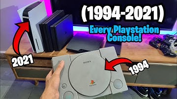 Every PlayStation Console Hands On & Review! (1994-2021) PS1,PS2,PS3,PS4,PS5