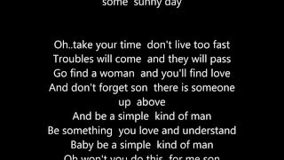 Lynyrd Skynyrd - Simple Man - HQ + Scroll Lyrics &quot;22&quot;