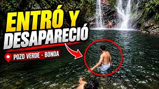 HE ENTERED THE WATER AND DISAPPEARED: DESPERATE SEARCH FOR A YOUNG MAN AT A SANTA MARTA WATERFALL