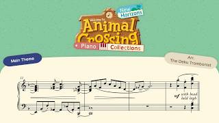 Vignette de la vidéo "Main Theme - Animal Crossing: New Horizons ~ Piano Sheet Music"